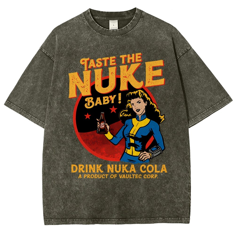 Taste the nuke Vintage Distressed T-shirt