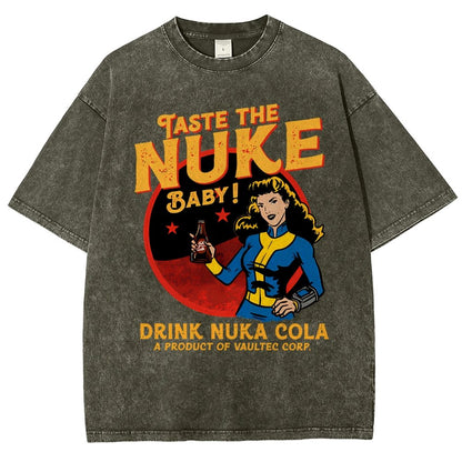 Taste the nuke Vintage Distressed T-shirt