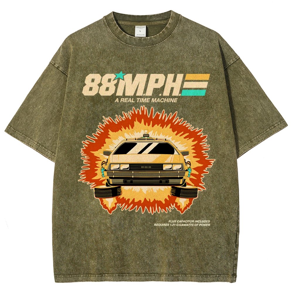 A Real Time Machine Vintage Distressed T-shirt