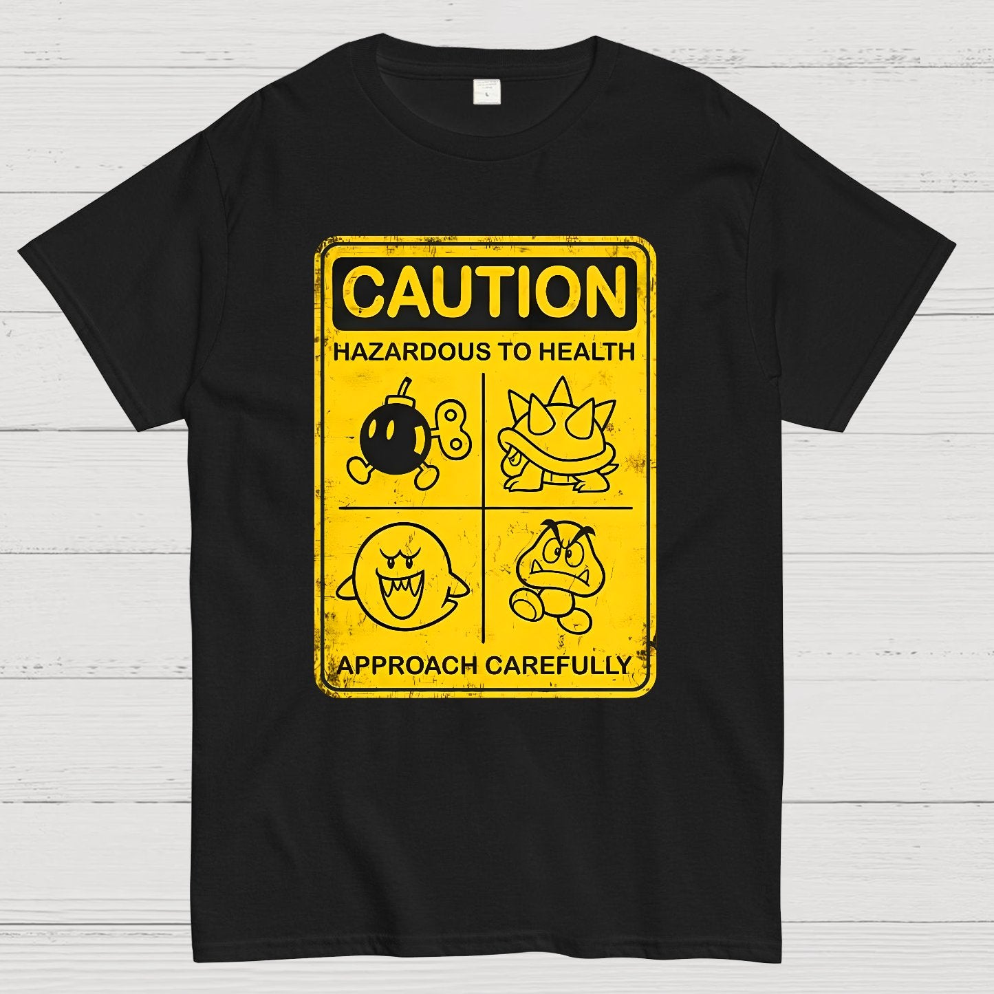 Caution Hazardous To Health Geek T-Shirt