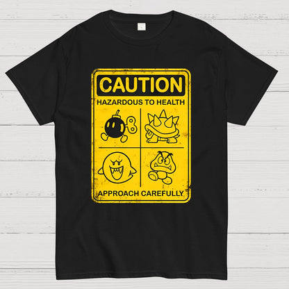 Caution Hazardous To Health Geek T-Shirt