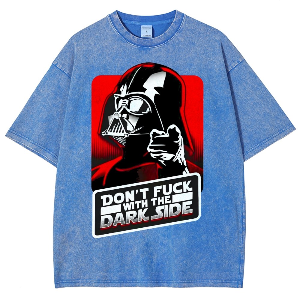 Dark Power Vintage Distressed T-shirt