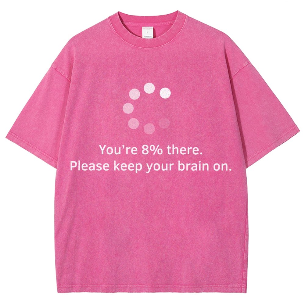Brain Update Vintage Distressed T-shirt