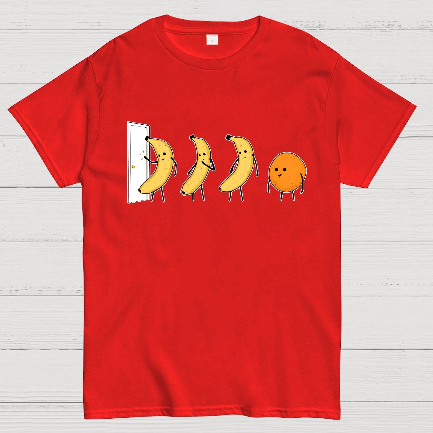 Knock, Knock Banana Orange Geek T-Shirt