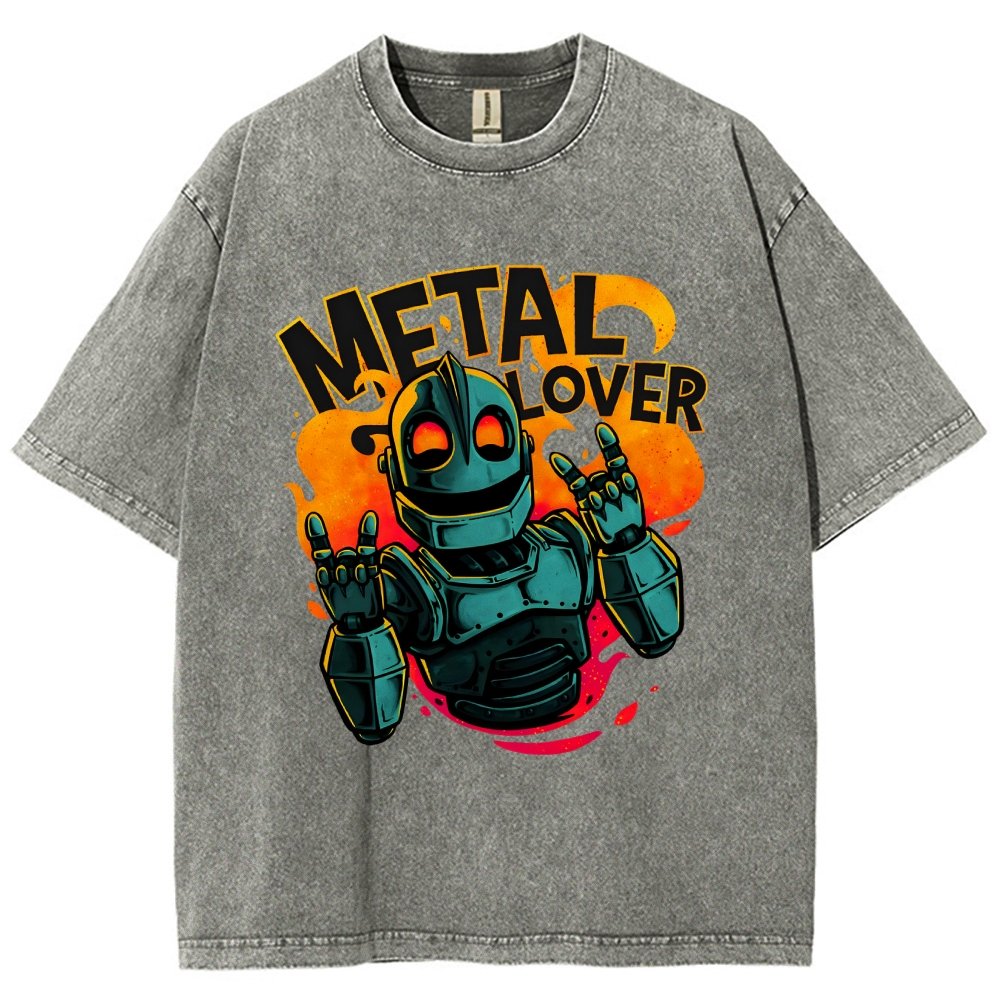 Giant Metal Lover Vintage Distressed T-shirt
