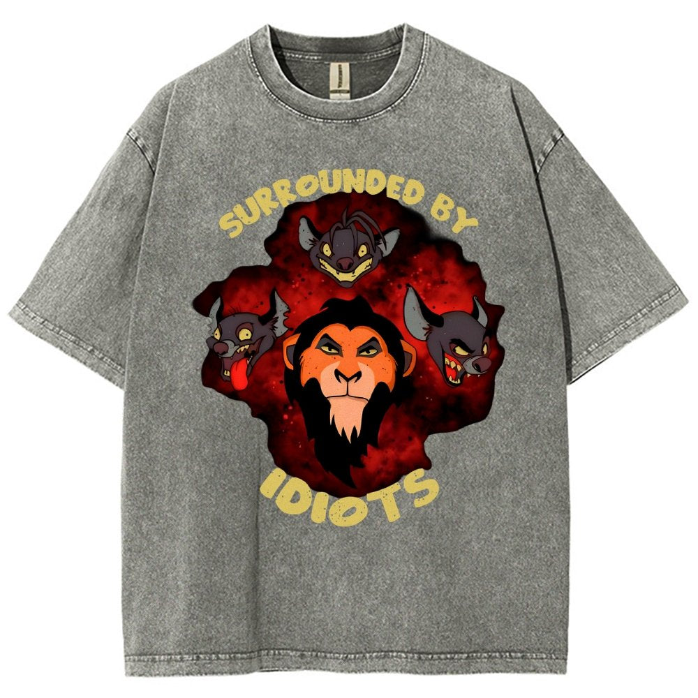 Surrounded By Idiots Vintage Distressed T-shirt