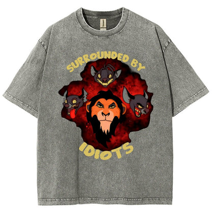 Surrounded By Idiots Vintage Distressed T-shirt