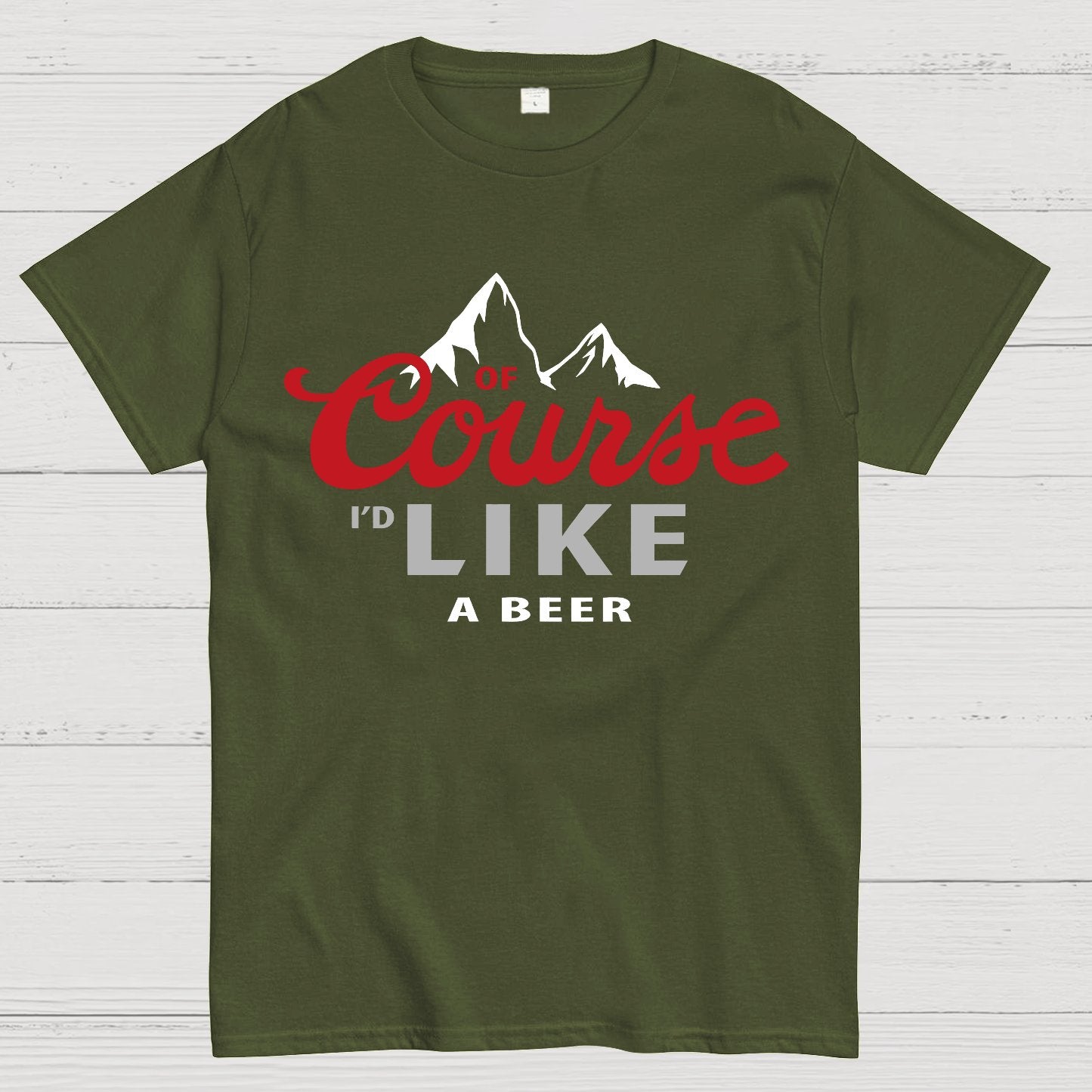 Thanks For The Beer!Course Like A Beer Geek T-Shirt