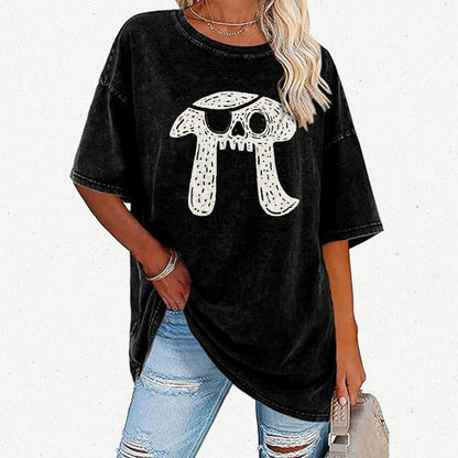 Pi-rate Skull Vintage Distressed T-shirt