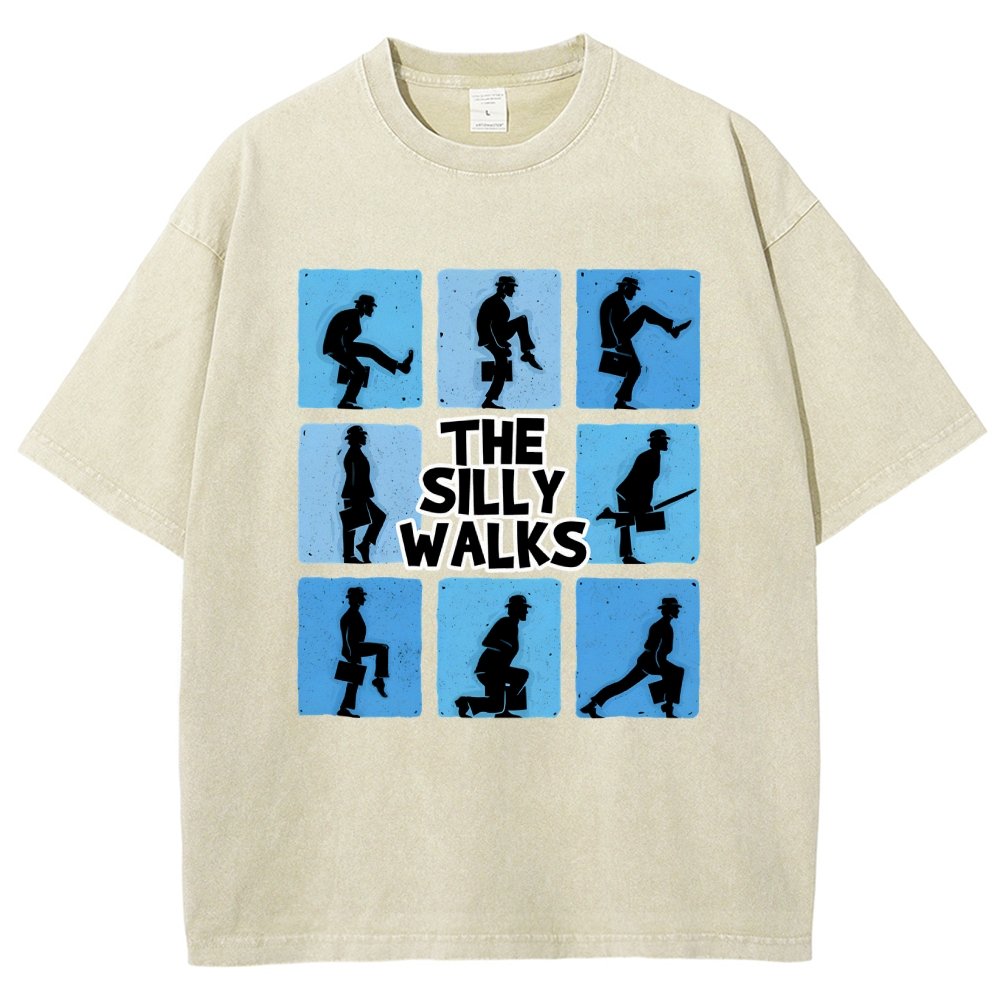 The Silly Walks Vintage Distressed T-shirt