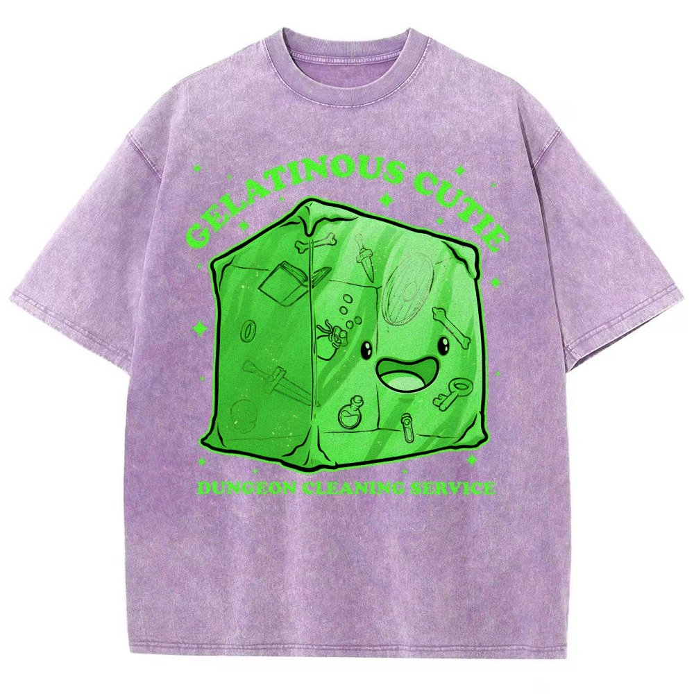 Gelatinous Cute Dungeon Vintage Distressed T-shirt