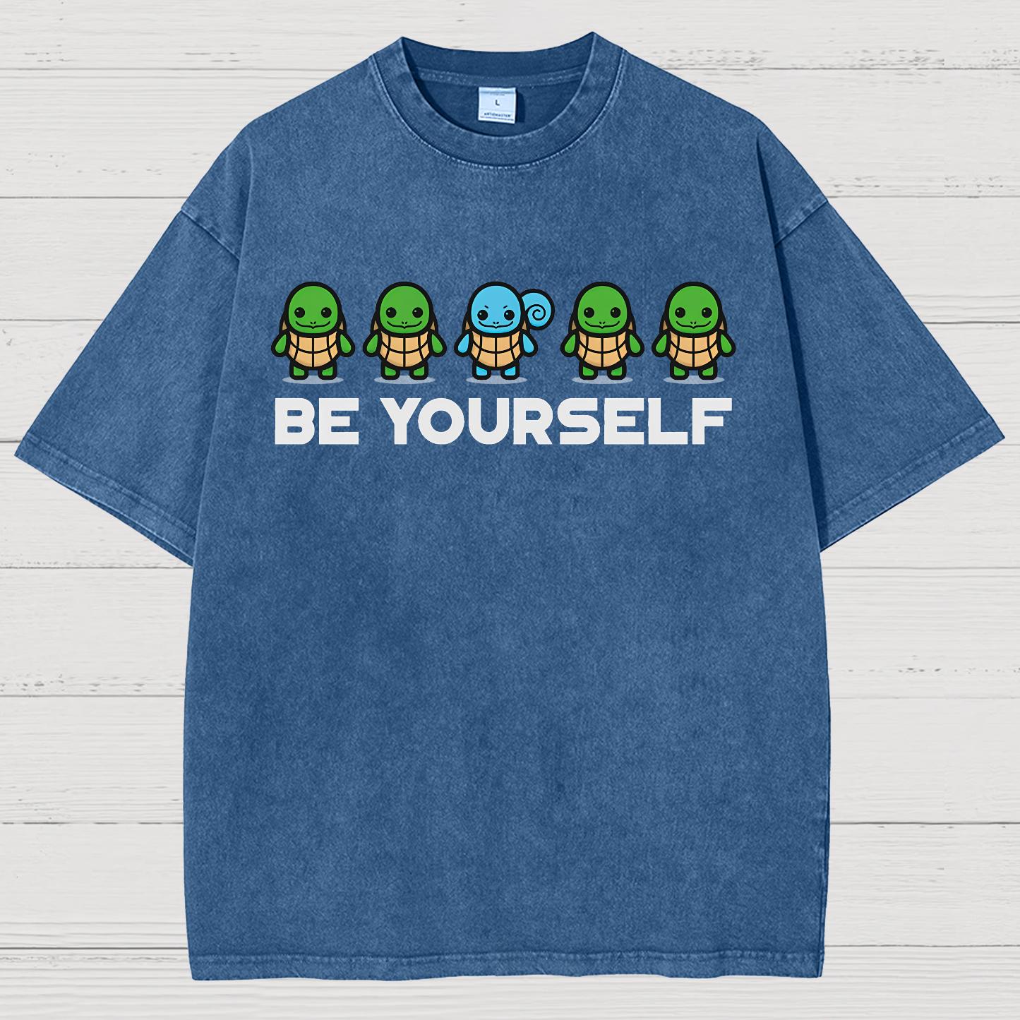 Always Be You Vintage Distressed T-shirt