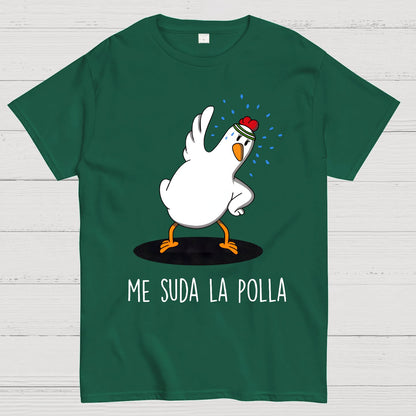 Me Suda La Polla I Don't Give A Damn Geek T-Shirt