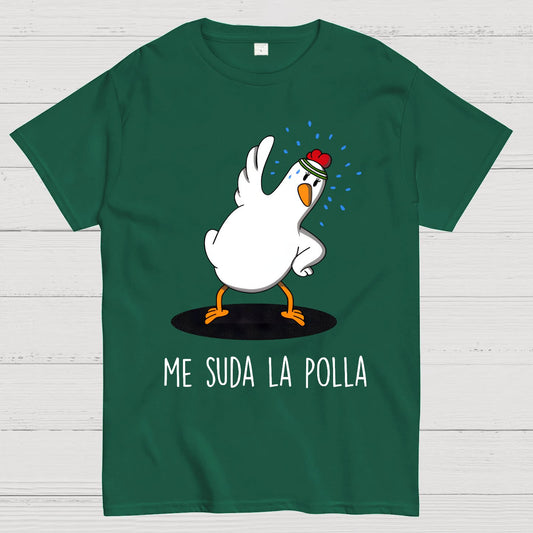 Me Suda La Polla I Don't Give A Damn Geek T-Shirt