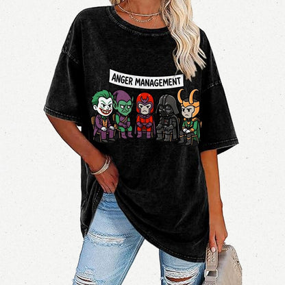 Anger Management Vintage Distressed T-shirt