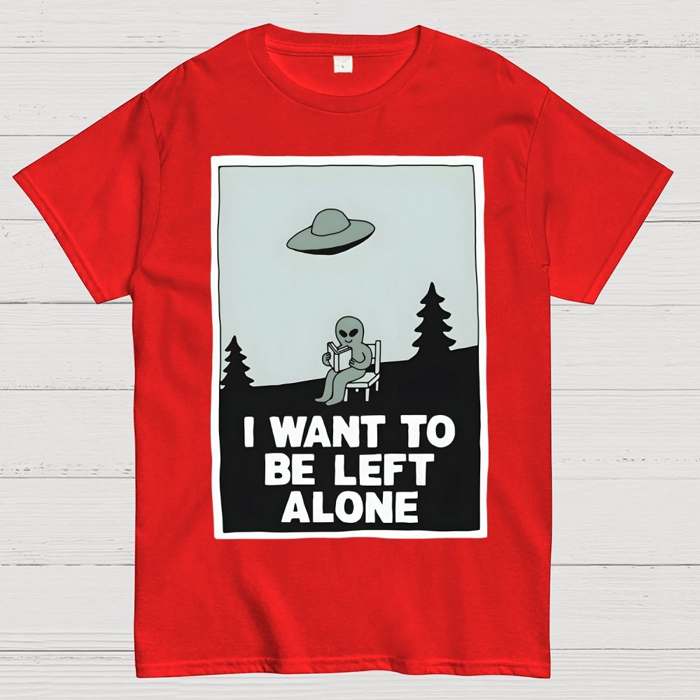 Extraterrestrial Introvert Geek T-Shirt