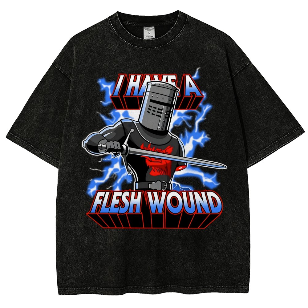 I Have A Flesh Wound Vintage Distressed T-shirt