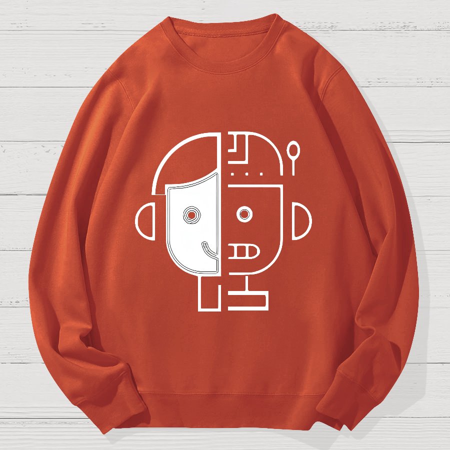 Artificial Intelligence Geek Cotton Sweatshirt