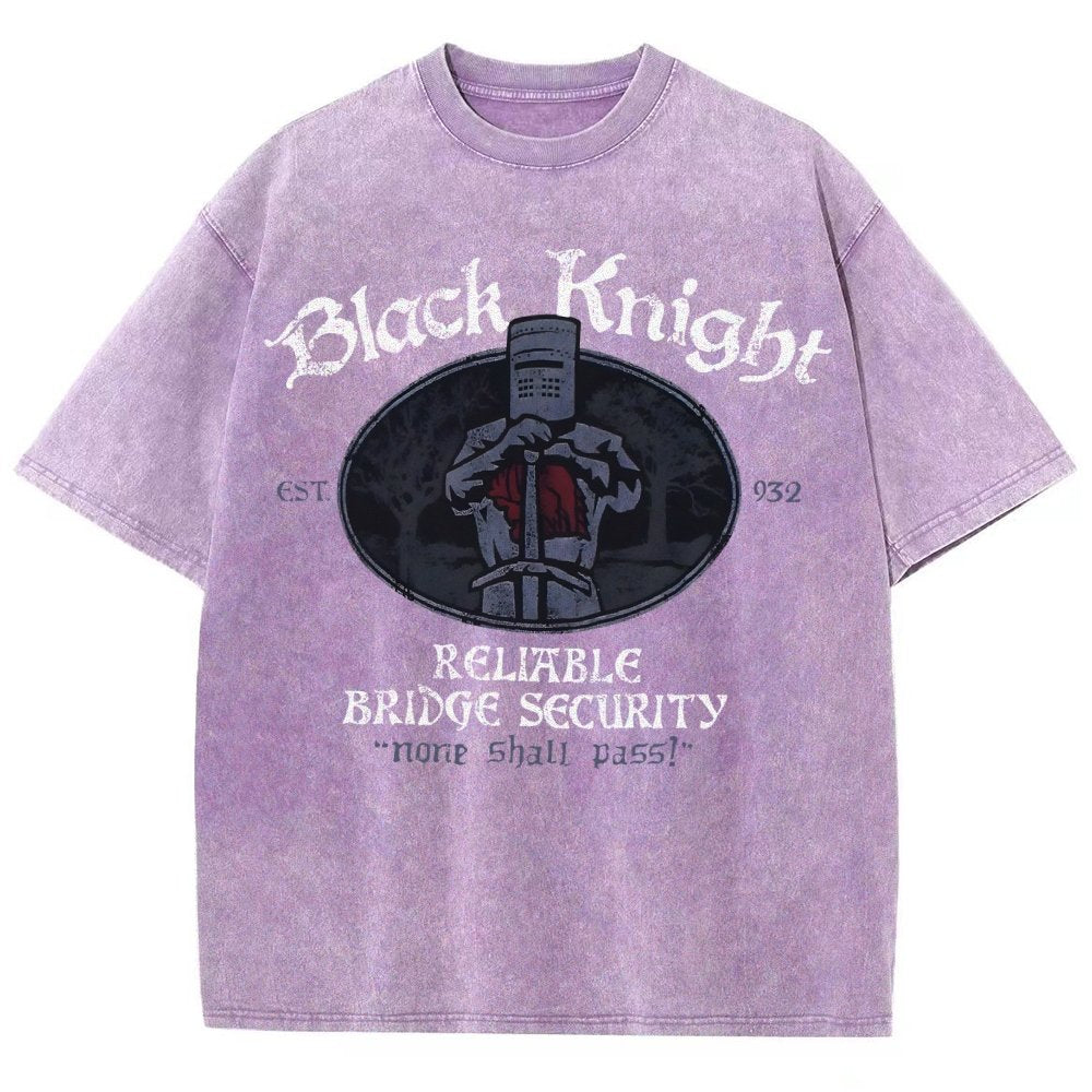 Black Knight Vintage Distressed T-shirt