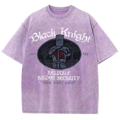 Black Knight Vintage Distressed T-shirt