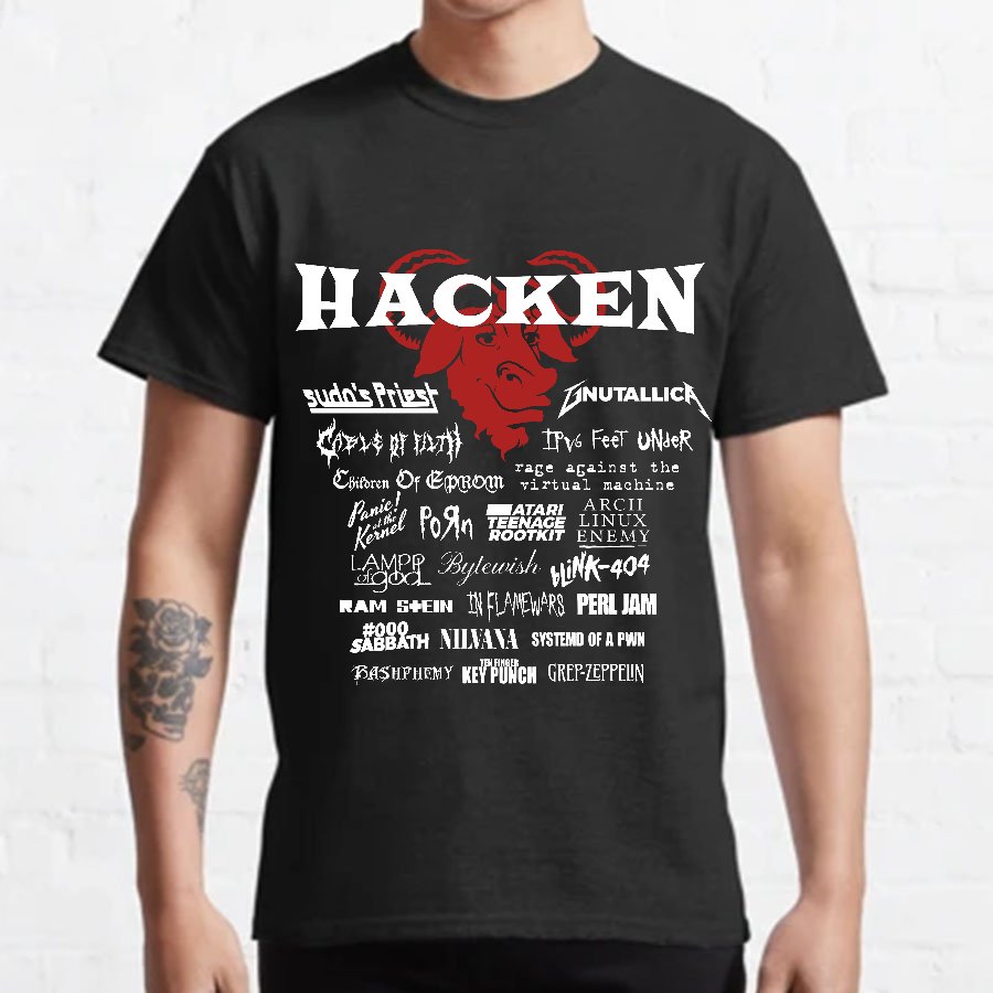 Hacken Open Air Nerdy T-Shirt