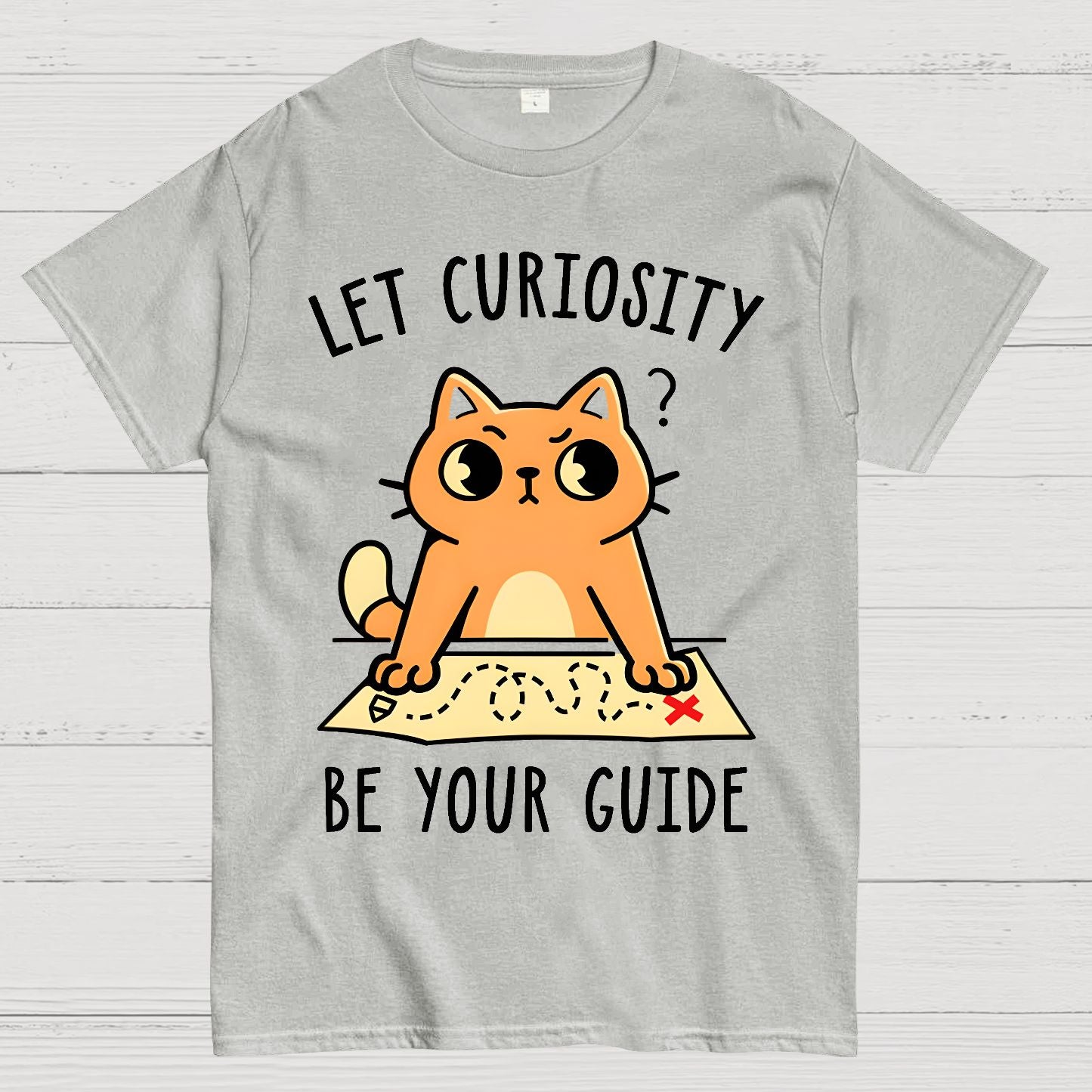 Let Curiosity Be Your Guide Geek T-Shirt