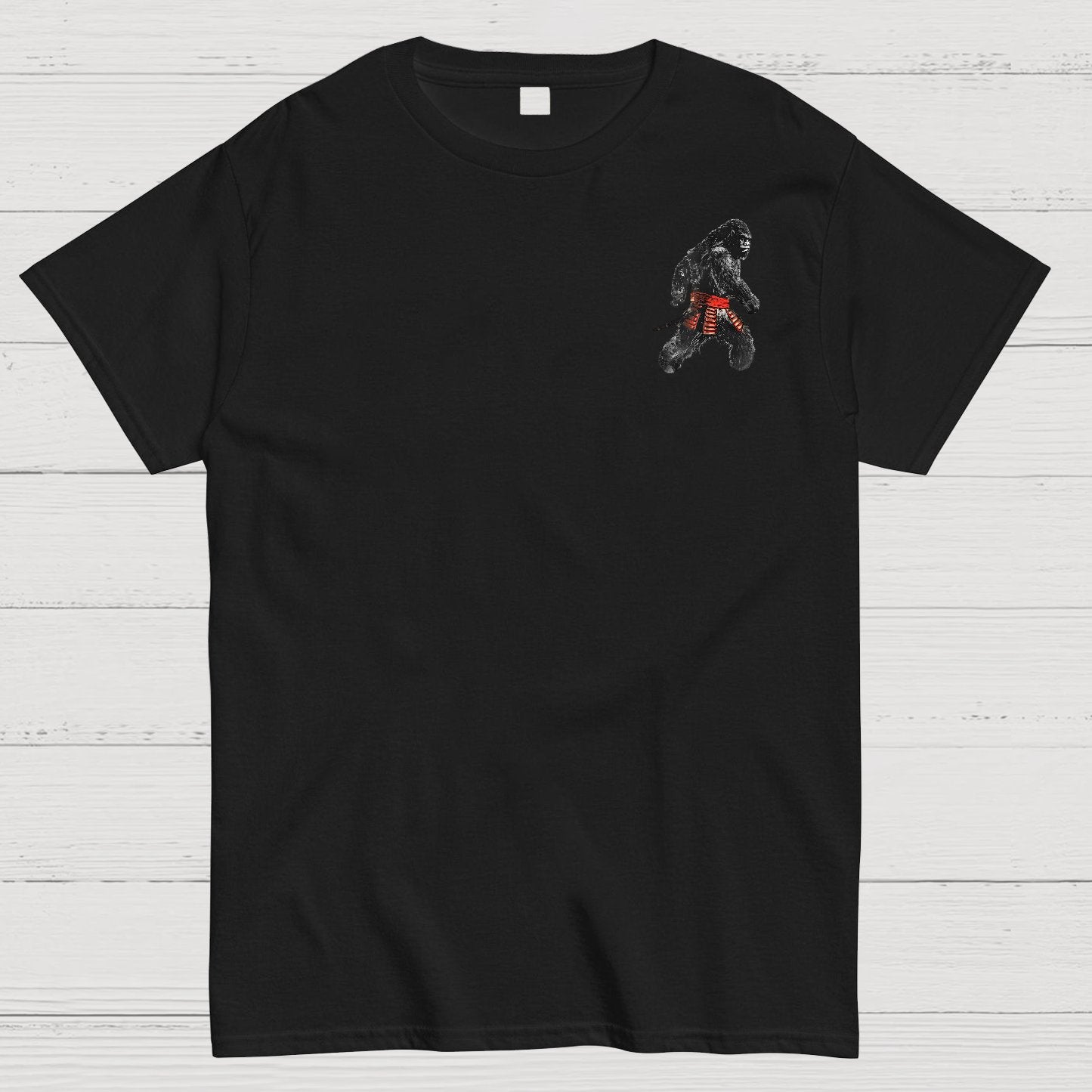 Funny Samurai Ukiyo-e Vintage Graphic Geek T-Shirt