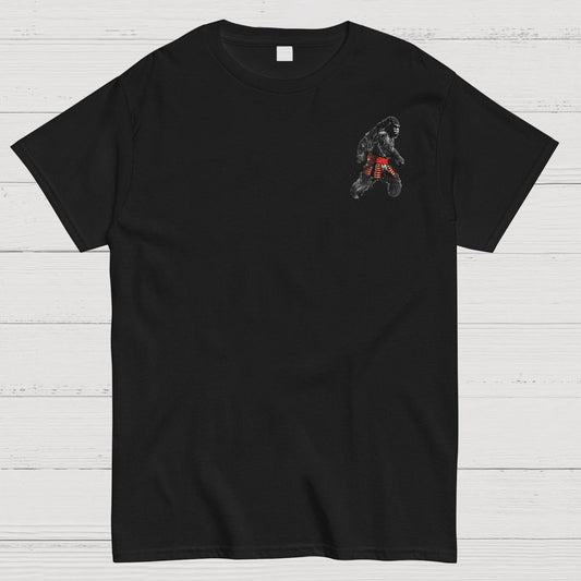 Funny Samurai Ukiyo-e Vintage Graphic Geek T-Shirt