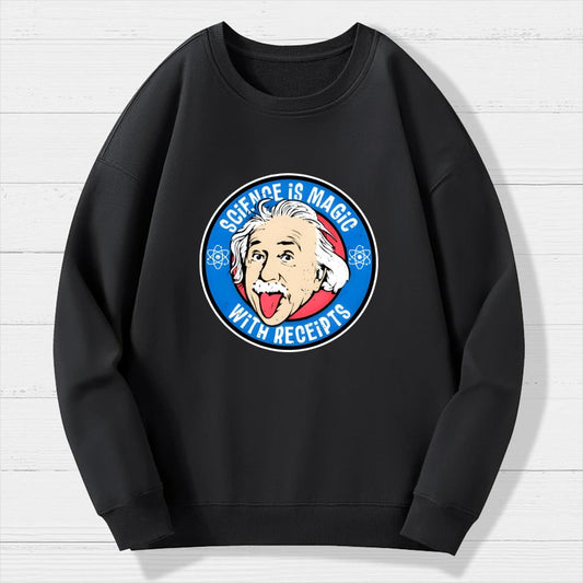 Science Is Magic Geek Cotton Sweatshirt