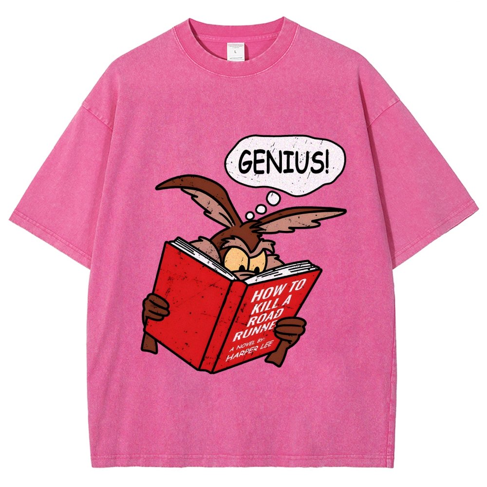 Genius Plan Vintage Distressed T-shirt