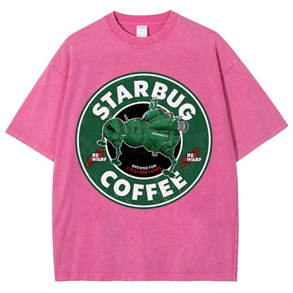 Cosmic Café Vintage Distressed T-shirt