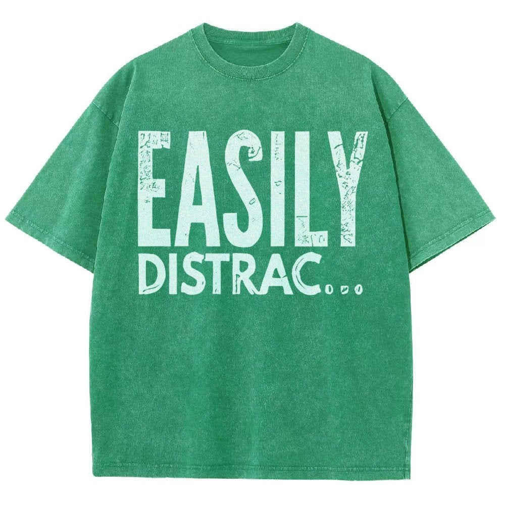 ADHD OCD Awareness Vintage Distressed T-shirt