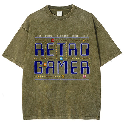 Retro Gamer Vintage Distressed T-shirt