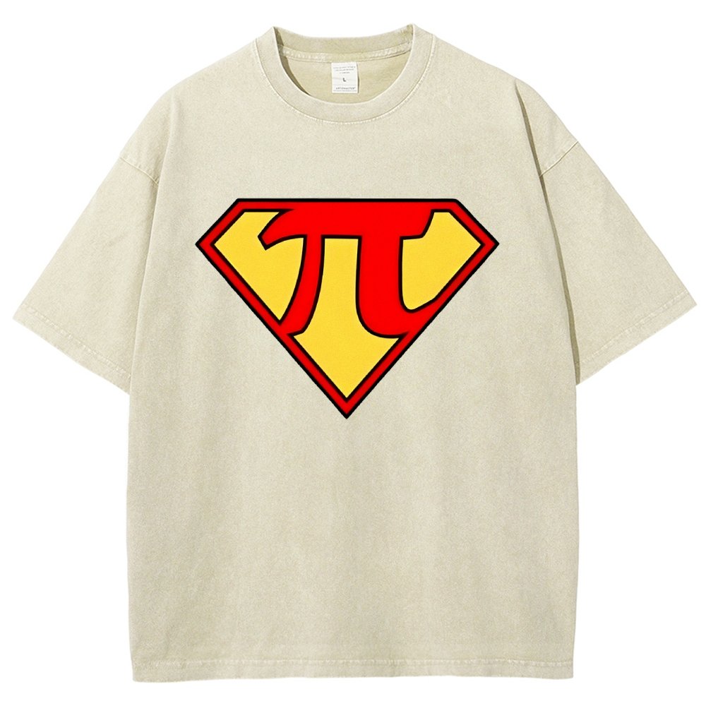 Super Pi Hero Vintage Distressed T-shirt