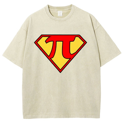 Super Pi Hero Vintage Distressed T-shirt