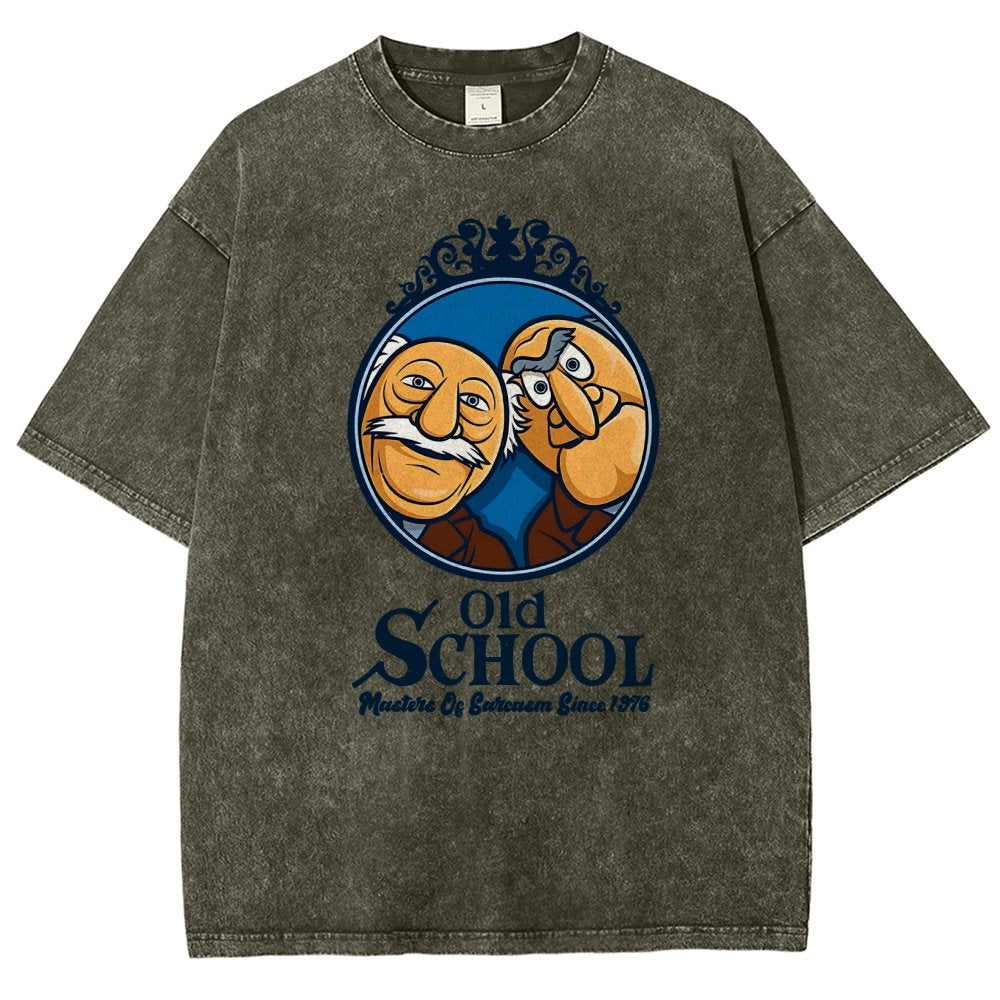 Old School Vintage Distressed T-shirt