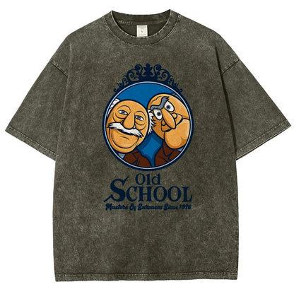 Old School Vintage Distressed T-shirt