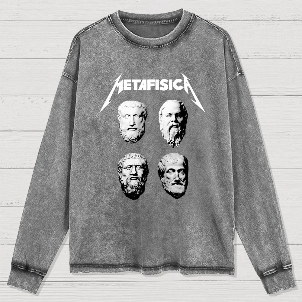 Metafisica Washed Long Sleeve Tee