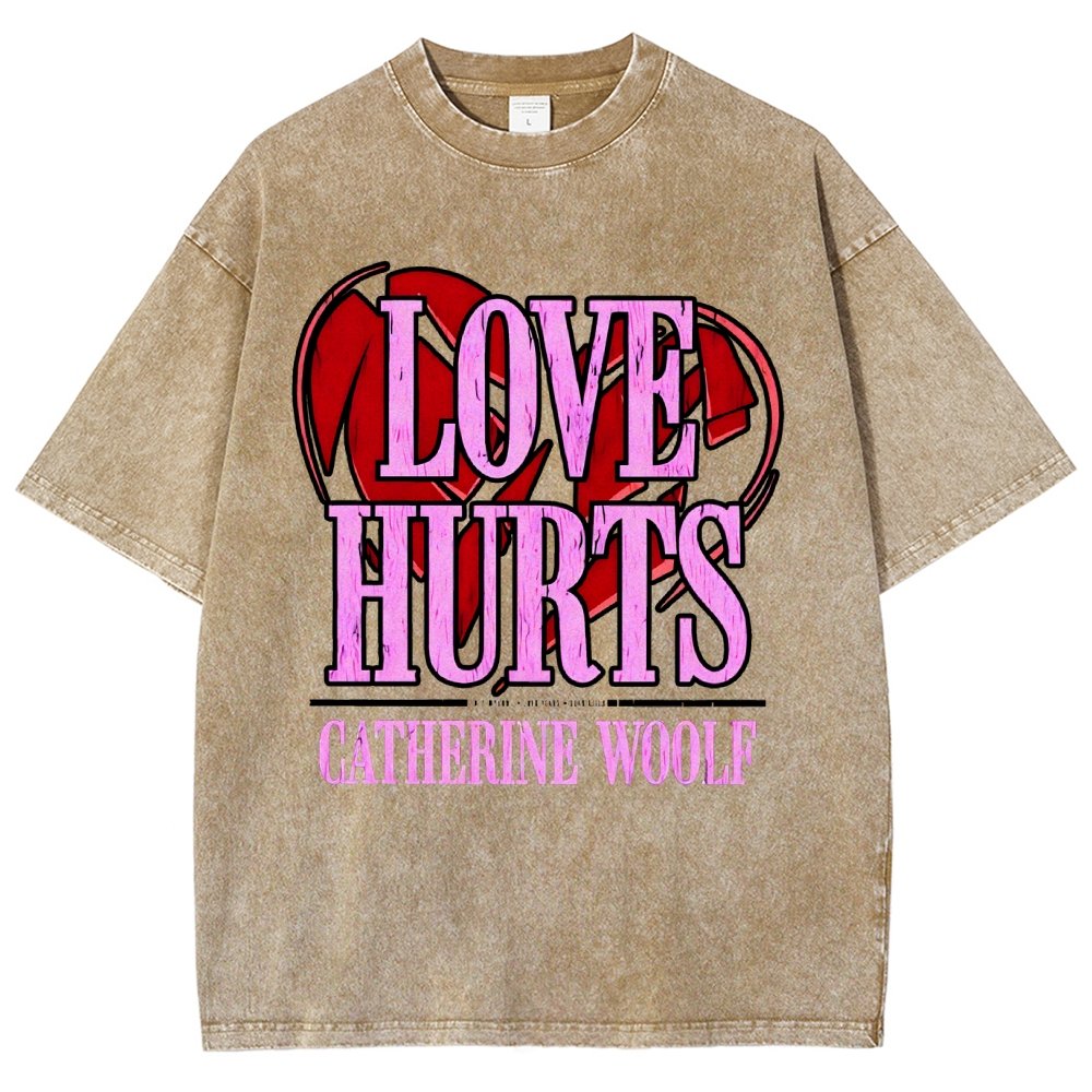 Love Hurts Vintage Distressed T-shirt