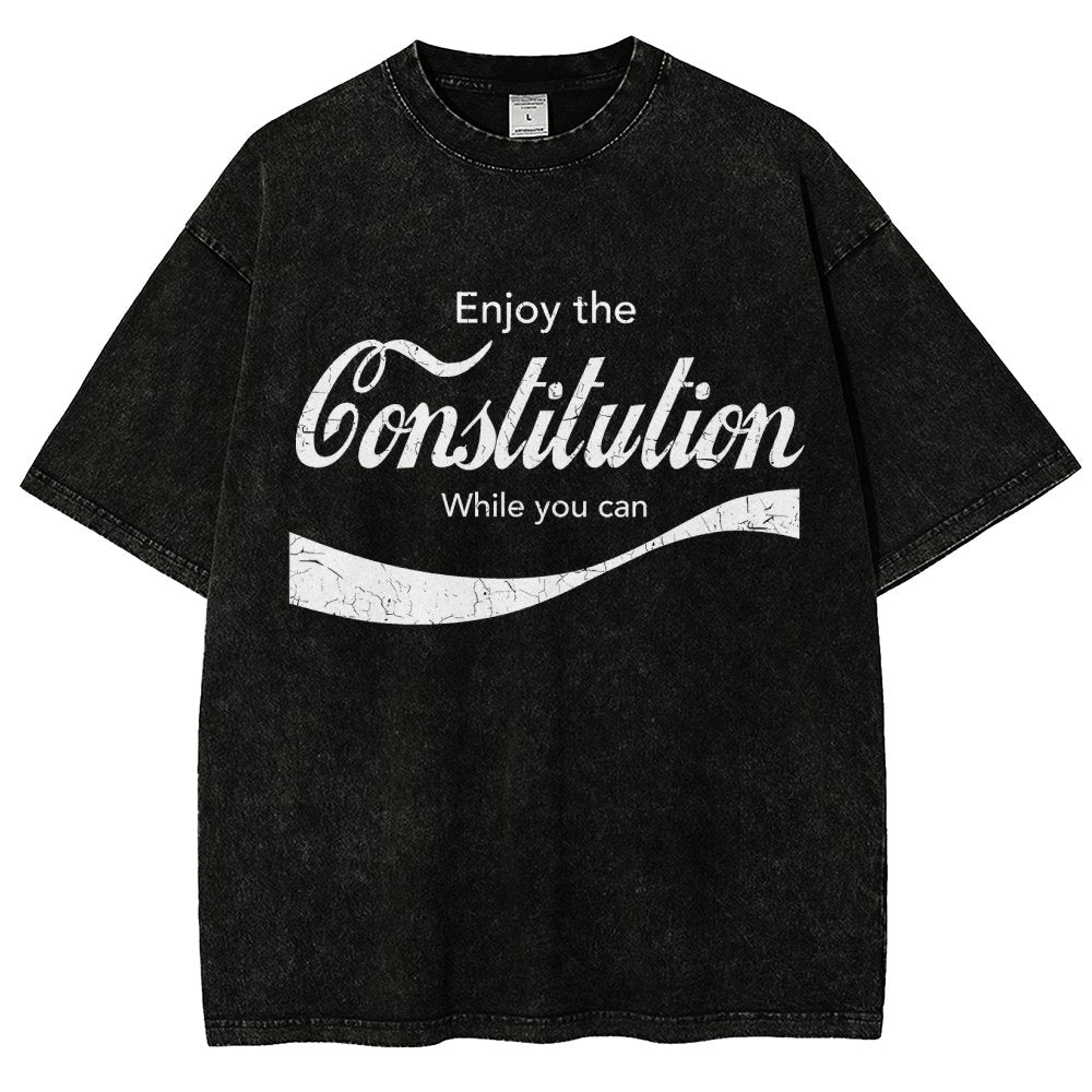 Constitution Cola Vintage Distressed T-shirt