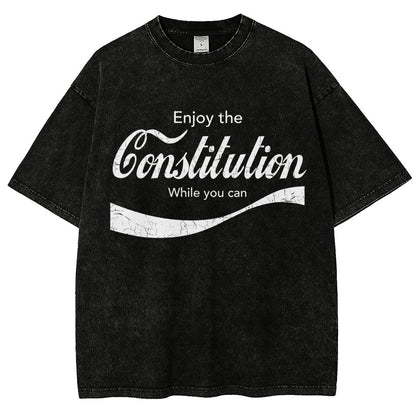 Constitution Cola Vintage Distressed T-shirt