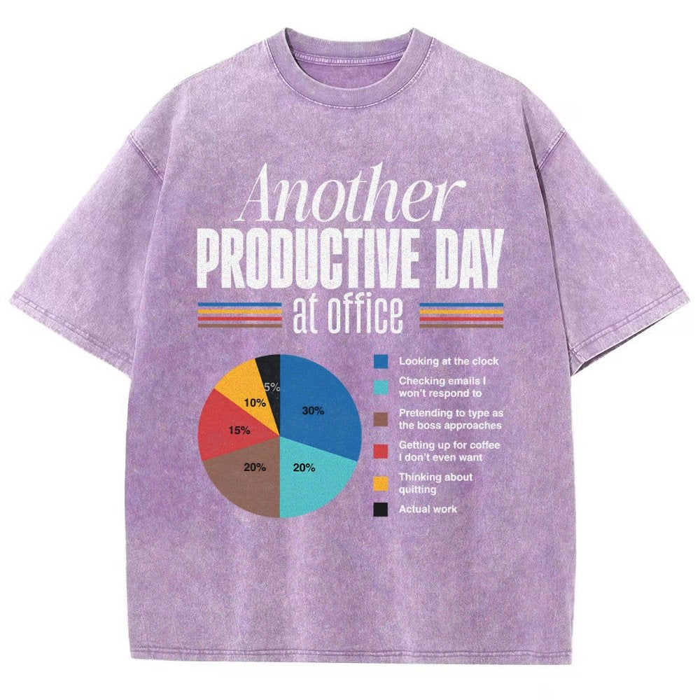 Another Productive Day Vintage Distressed T-shirt