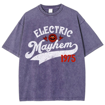 Team Mayhem Vintage Distressed T-shirt