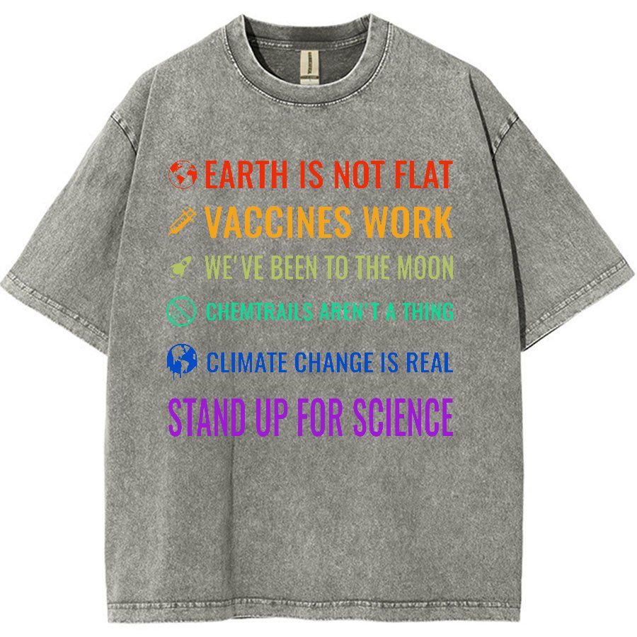 Stand Up For Science! Vintage Distressed T-shirt