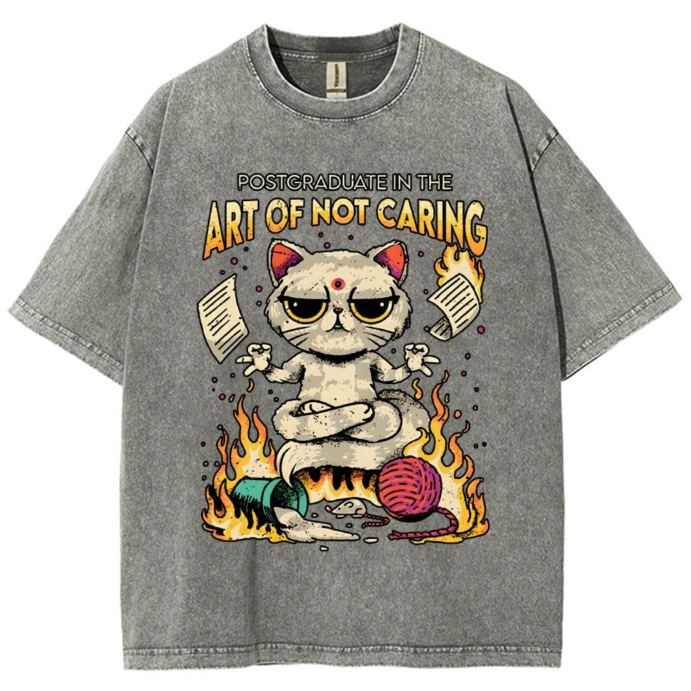 Art of Letting Go Vintage Distressed T-shirt