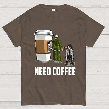 Need Coffee Nerdy T-Shirt