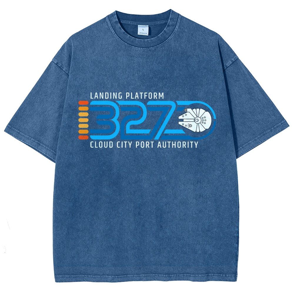 Landing Platform 327 Vintage Distressed T-shirt