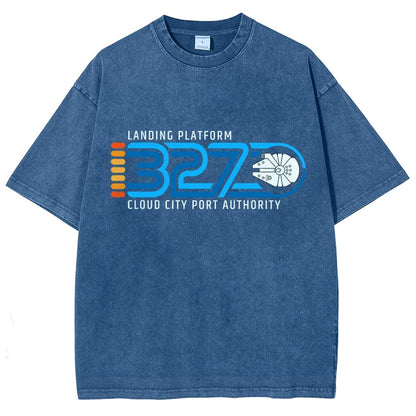 Landing Platform 327 Vintage Distressed T-shirt