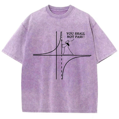You Shall Not Pass Vintage Distressed T-shirt