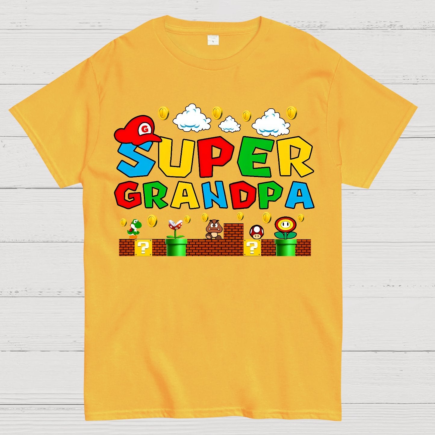 Super Grandpa Geek T-Shirt